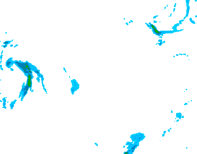 GDPS precipitation 096 hour forecast chart for Canada based on 2026/01/31 1200Z data