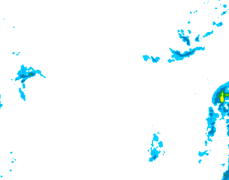 GDPS precipitation 144 hour forecast chart for Canada based on 2026/01/31 1200Z data