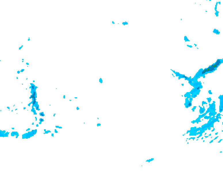 GDPS precipitation 204 hour forecast chart for Canada based on 2026/01/31 1200Z data