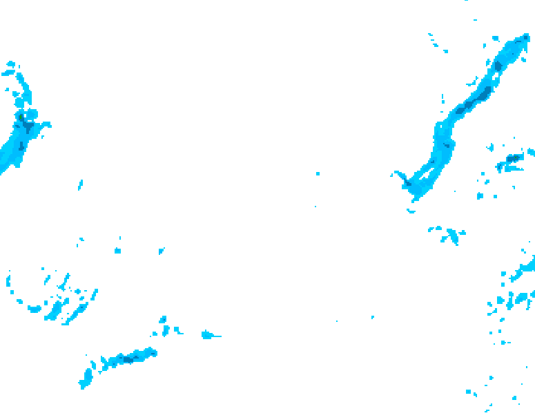 GDPS precipitation 240 hour forecast chart for Canada based on 2026/01/31 1200Z data
