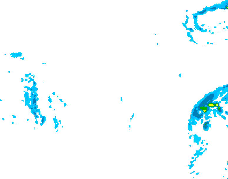GDPS precipitation 024 hour forecast chart for Canada based on 2026/02/01 0000Z data