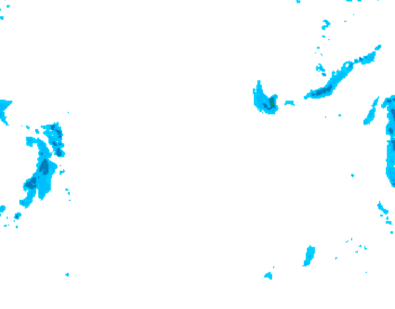 GDPS precipitation 144 hour forecast chart for Canada based on 2026/02/01 0000Z data