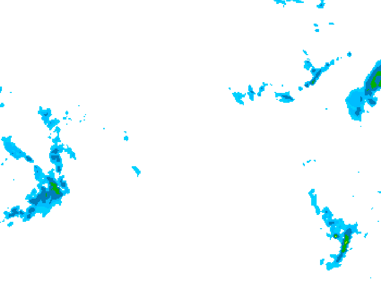 GDPS precipitation 156 hour forecast chart for Canada based on 2026/02/01 0000Z data