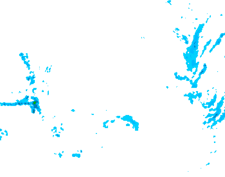 GDPS precipitation 204 hour forecast chart for Canada based on 2026/02/01 0000Z data
