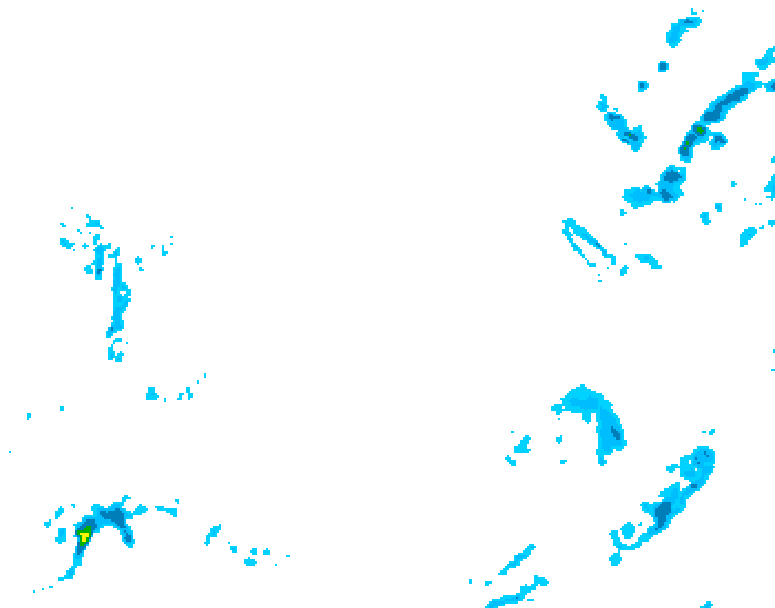 GDPS precipitation 234 hour forecast chart for Canada based on 2026/02/01 0000Z data