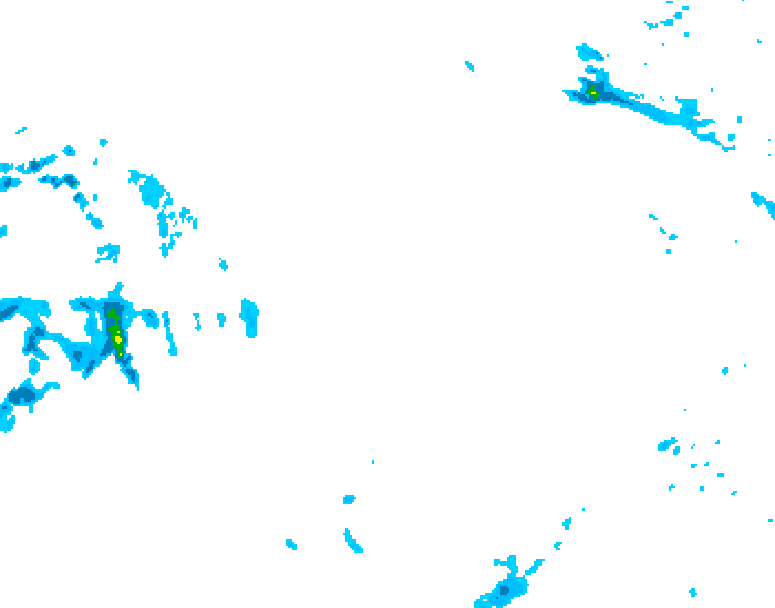GDPS precipitation 066 hour forecast chart for Canada based on 2026/02/01 1200Z data