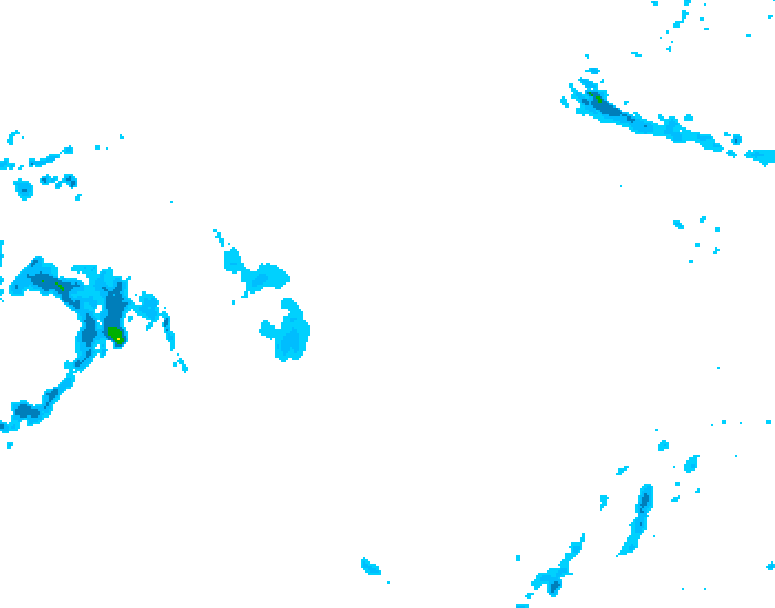 GDPS precipitation 072 hour forecast chart for Canada based on 2026/02/01 1200Z data