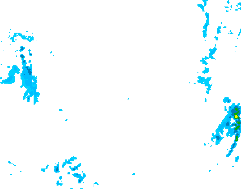 GDPS precipitation 234 hour forecast chart for Canada based on 2026/02/01 1200Z data