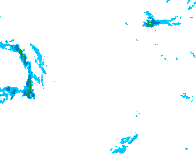 GDPS precipitation 024 hour forecast chart for Canada based on 2026/02/03 0000Z data
