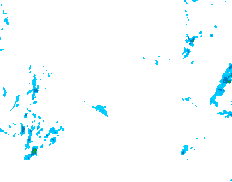 GDPS precipitation 144 hour forecast chart for Canada based on 2026/02/03 0000Z data