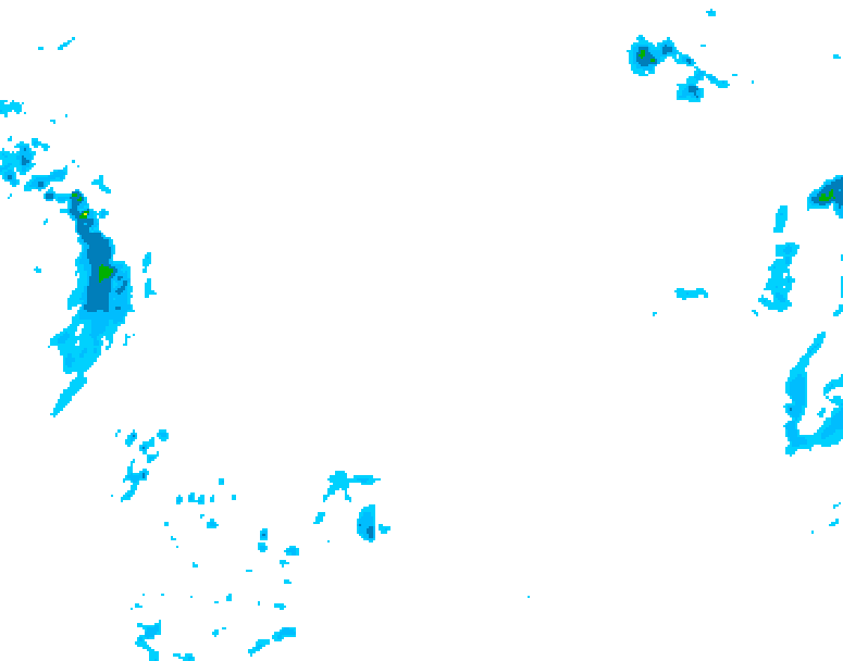 GDPS precipitation 192 hour forecast chart for Canada based on 2026/02/03 0000Z data