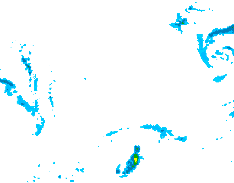 GDPS precipitation 216 hour forecast chart for Canada based on 2026/02/03 0000Z data