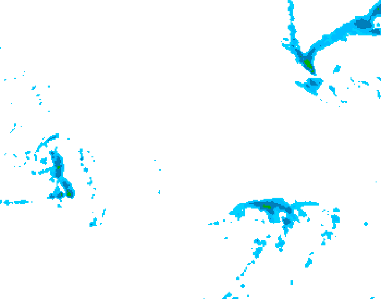 GDPS precipitation 234 hour forecast chart for Canada based on 2026/02/03 0000Z data