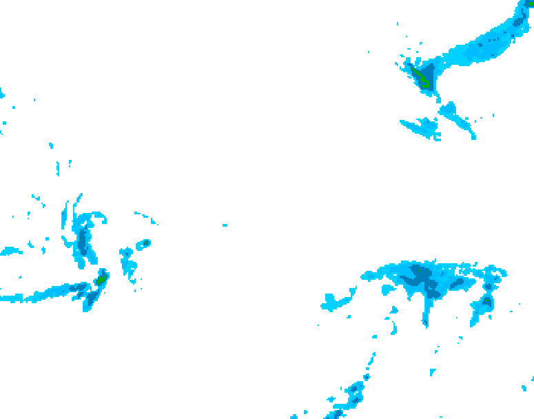 GDPS precipitation 240 hour forecast chart for Canada based on 2026/02/03 0000Z data