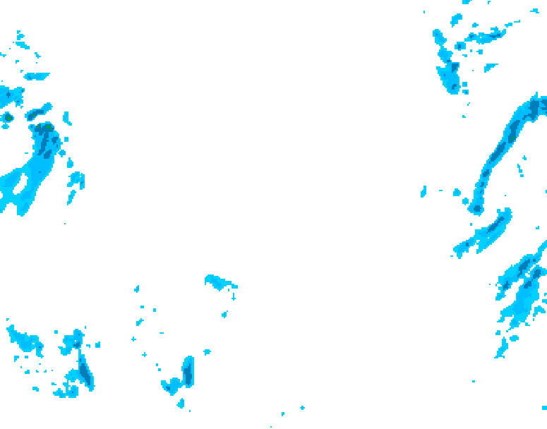 GDPS precipitation 180 hour forecast chart for Canada based on 2026/02/03 1200Z data