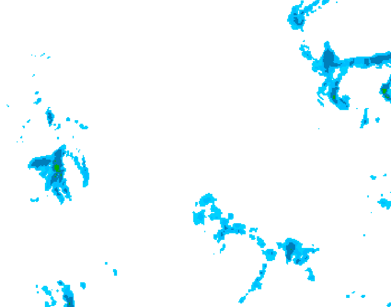 GDPS precipitation 216 hour forecast chart for Canada based on 2026/02/03 1200Z data