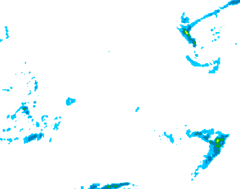 GDPS precipitation 240 hour forecast chart for Canada based on 2026/02/03 1200Z data
