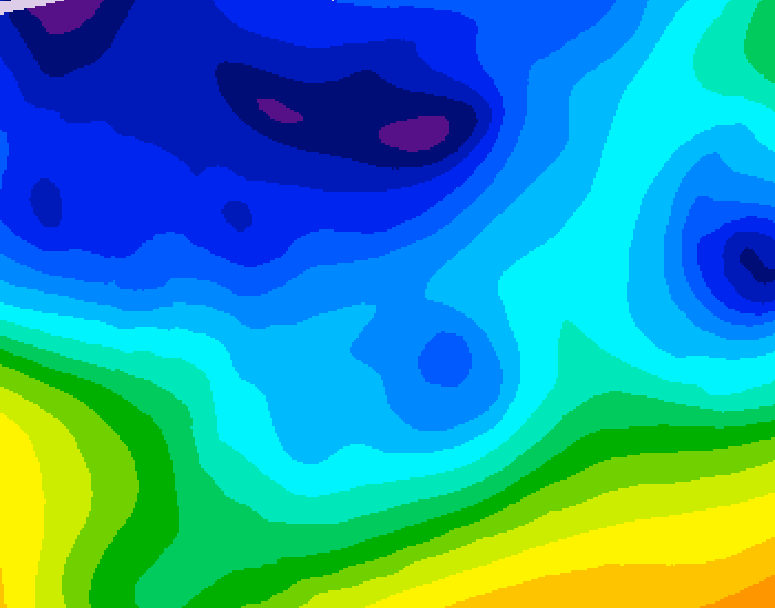 GDPS 500 millibar geopotential height 204 hour forecast chart for Canada based on 2026/02/04 0000Z data