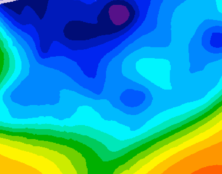 GDPS 500 millibar geopotential height 240 hour forecast chart for Canada based on 2026/02/04 0000Z data