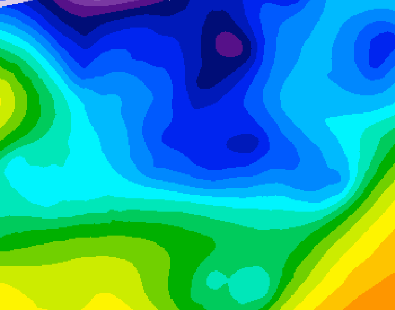 GDPS 500 millibar geopotential height 240 hour forecast chart for Canada based on 2026/02/04 1200Z data