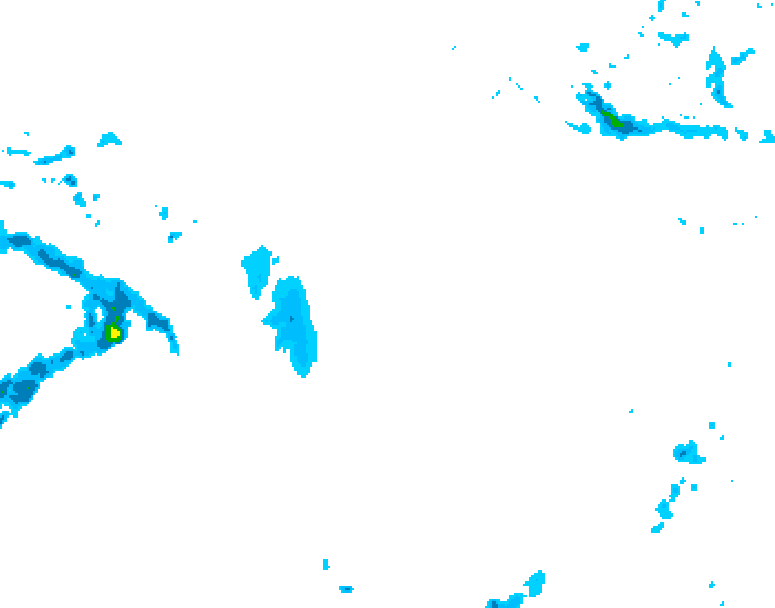 GDPS precipitation 012 hour forecast chart for Canada based on 2026/02/04 0000Z data