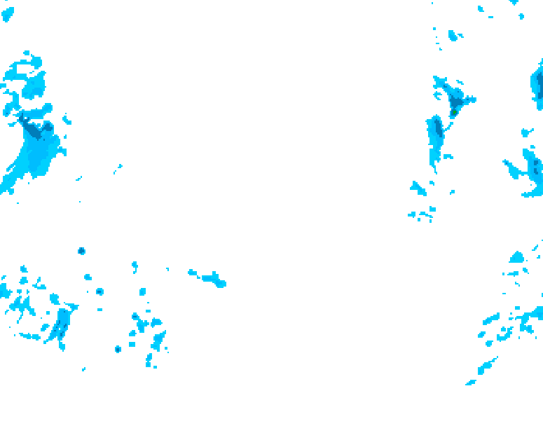 GDPS precipitation 138 hour forecast chart for Canada based on 2026/02/04 0000Z data