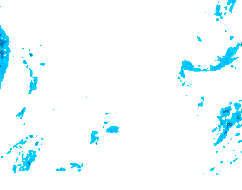 GDPS precipitation 156 hour forecast chart for Canada based on 2026/02/04 0000Z data