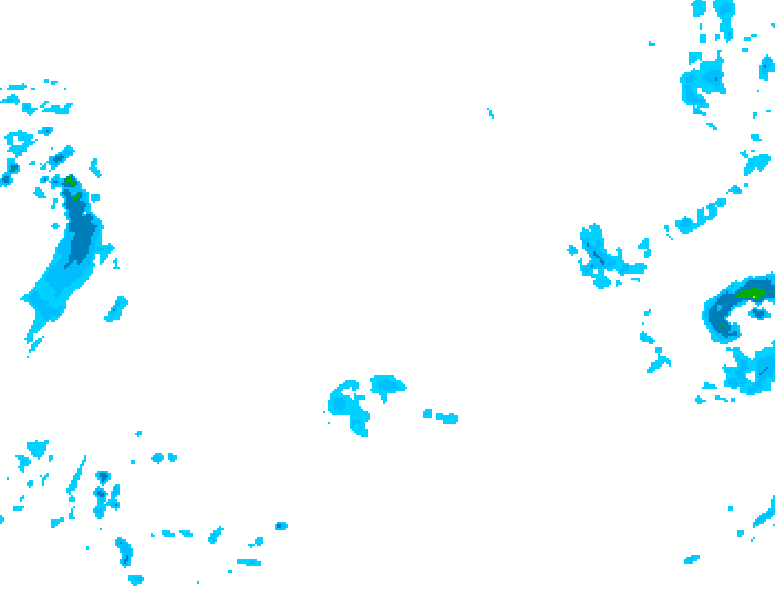 GDPS precipitation 168 hour forecast chart for Canada based on 2026/02/04 0000Z data
