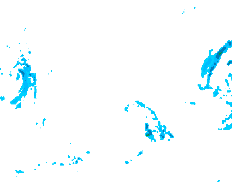 GDPS precipitation 192 hour forecast chart for Canada based on 2026/02/04 0000Z data