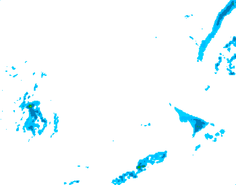 GDPS precipitation 216 hour forecast chart for Canada based on 2026/02/04 0000Z data