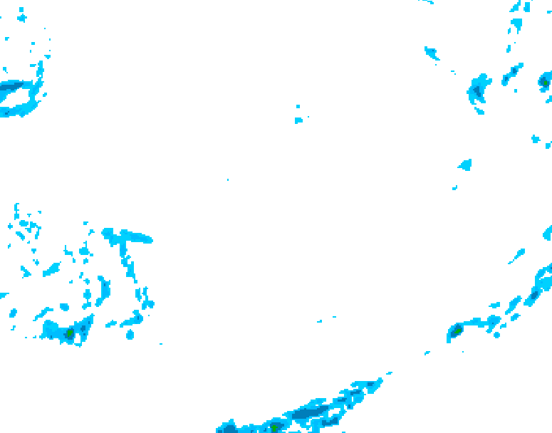 GDPS precipitation 234 hour forecast chart for Canada based on 2026/02/04 0000Z data