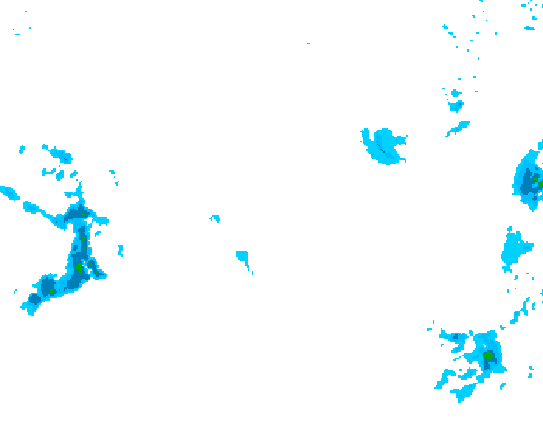 GDPS precipitation 072 hour forecast chart for Canada based on 2026/02/04 1200Z data