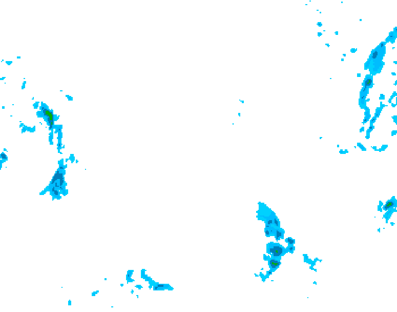 GDPS precipitation 192 hour forecast chart for Canada based on 2026/02/04 1200Z data
