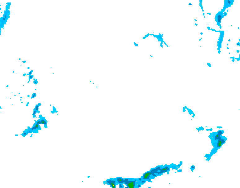 GDPS precipitation 216 hour forecast chart for Canada based on 2026/02/04 1200Z data