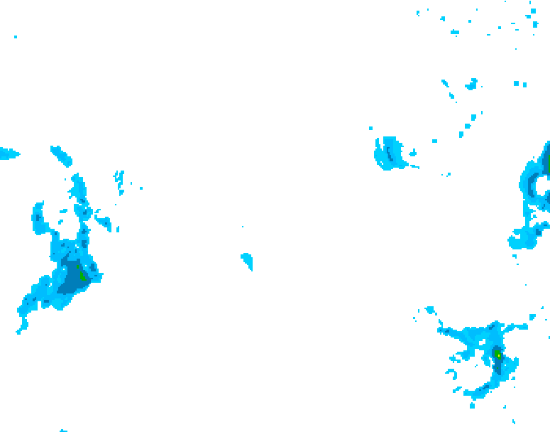 GDPS precipitation 060 hour forecast chart for Canada based on 2026/02/05 0000Z data