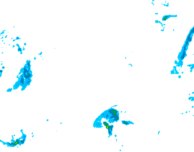 GDPS precipitation 168 hour forecast chart for Canada based on 2026/02/05 0000Z data