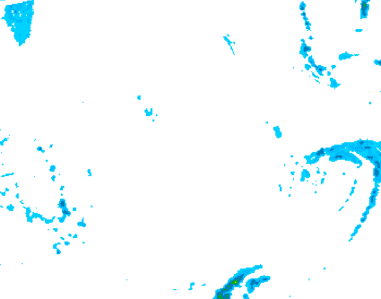 GDPS precipitation 216 hour forecast chart for Canada based on 2026/02/05 0000Z data