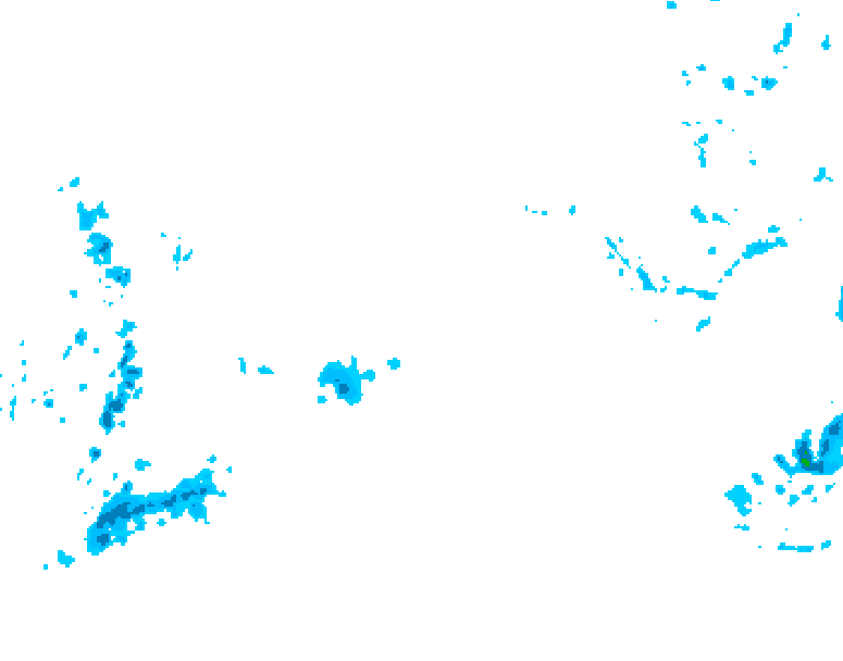 GDPS precipitation 084 hour forecast chart for Canada based on 2026/02/05 1200Z data