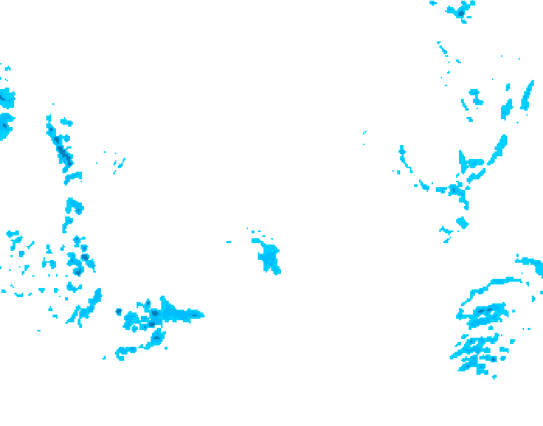 GDPS precipitation 096 hour forecast chart for Canada based on 2026/02/05 1200Z data