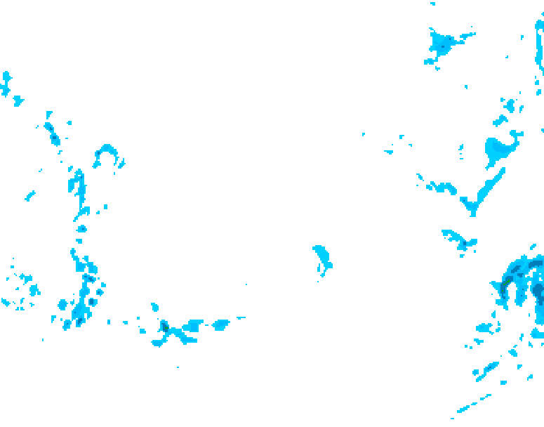 GDPS precipitation 108 hour forecast chart for Canada based on 2026/02/05 1200Z data