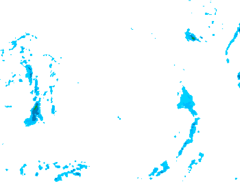 GDPS precipitation 156 hour forecast chart for Canada based on 2026/02/05 1200Z data