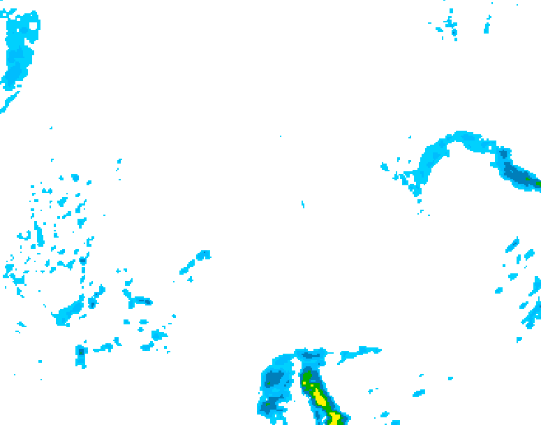 GDPS precipitation 204 hour forecast chart for Canada based on 2026/02/05 1200Z data