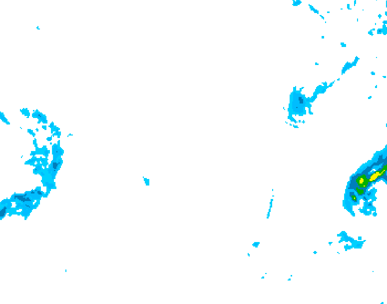 GDPS precipitation 024 hour forecast chart for Canada based on 2026/02/06 0000Z data