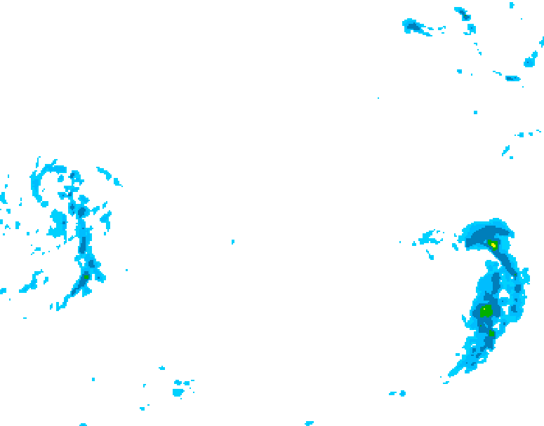 GDPS precipitation 168 hour forecast chart for Canada based on 2026/02/06 0000Z data