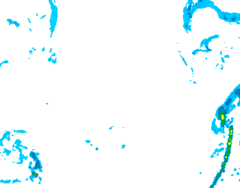 GDPS precipitation 234 hour forecast chart for Canada based on 2026/02/06 0000Z data