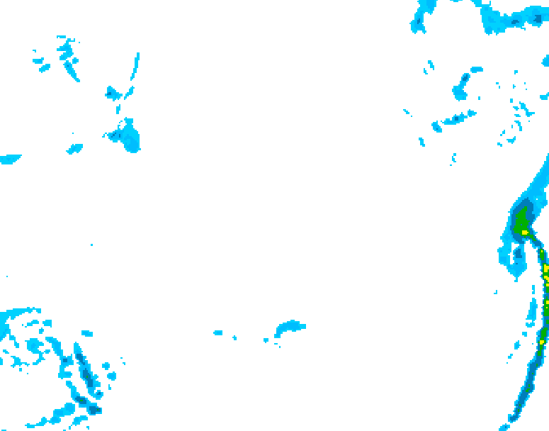GDPS precipitation 240 hour forecast chart for Canada based on 2026/02/06 0000Z data