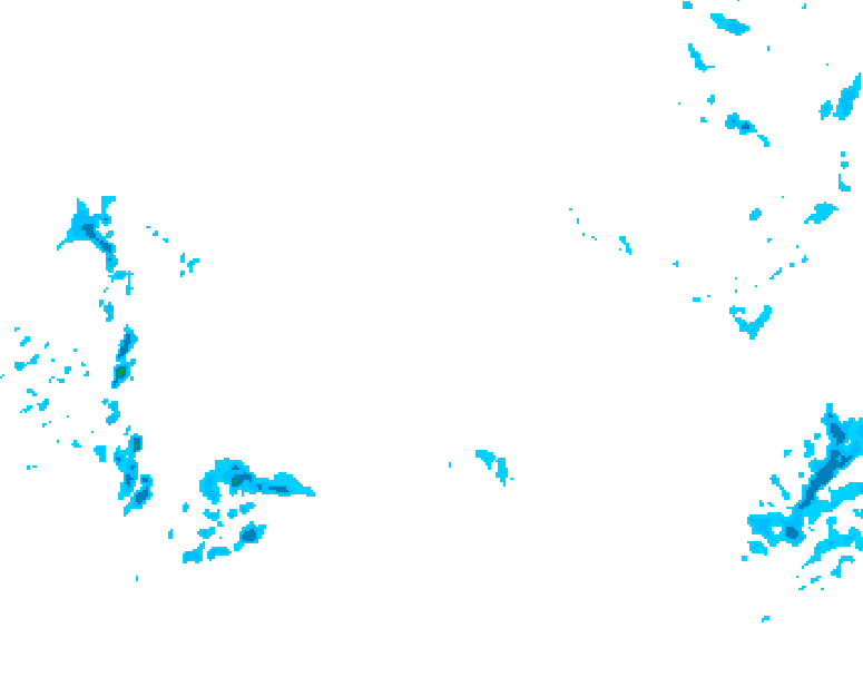 GDPS precipitation 072 hour forecast chart for Canada based on 2026/02/06 1200Z data