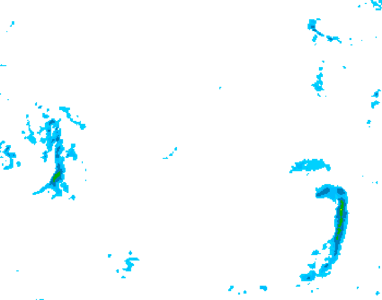 GDPS precipitation 144 hour forecast chart for Canada based on 2026/02/06 1200Z data