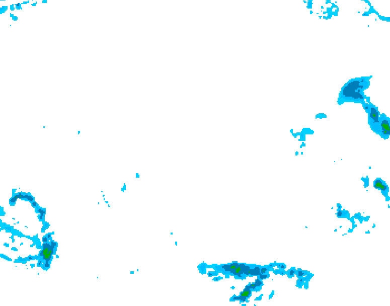 GDPS precipitation 198 hour forecast chart for Canada based on 2026/02/06 1200Z data