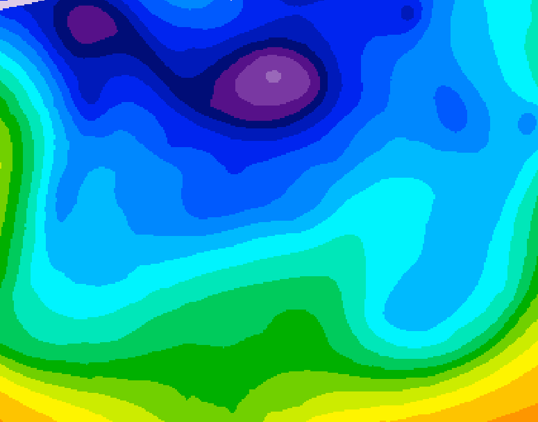 GDPS 500 millibar geopotential height 174 hour forecast chart for Canada based on 2026/02/07 0000Z data